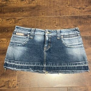 Ben Sherman Jean Mini Skirt